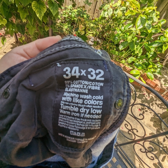 Express Men's Dark Blue Size 34x32 - Picture 5 of 5